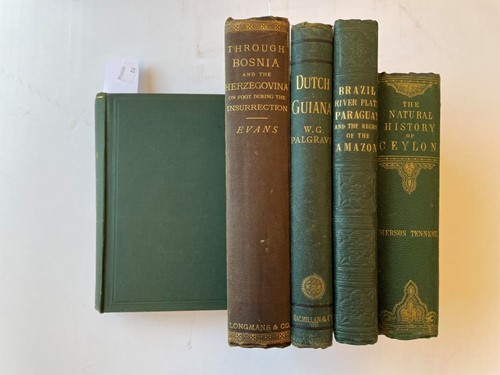 Lot 276 - Travel. CUNNINGHAM (Robert O) Notes on the...