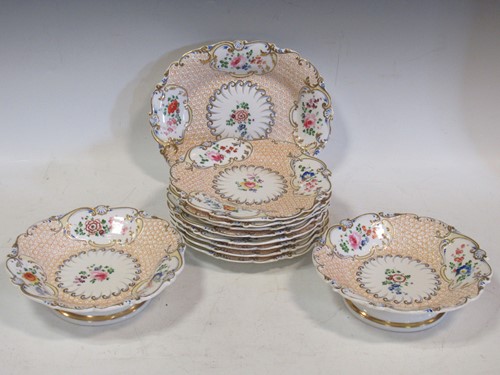 Lot 70A - A 19th century H&R Daniel Mayflower pattern...