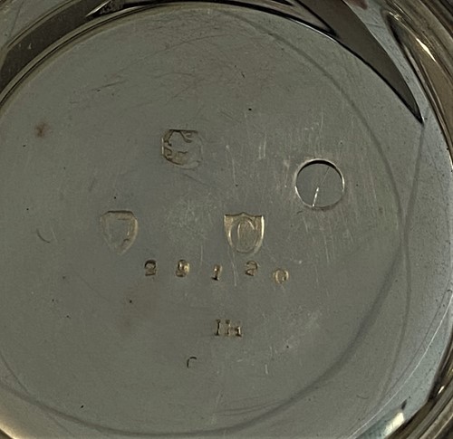 Lot 228 - Dent - A Victorian silver full hunter pocket watch