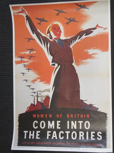 Lot 365 - A collection of reproduction WWII posters, to...