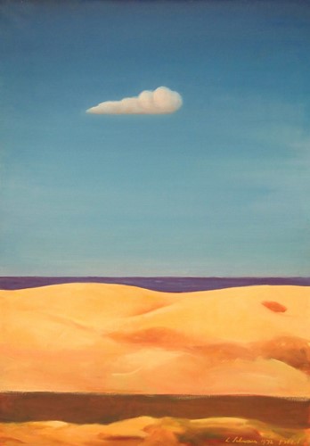 Lot 431 - Ludwig Schwerin (1897-1983), sand dunes with...