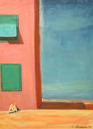 Lot 355 - Ludwig Schwerin (1897-1983), two oils on...
