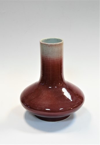 Lot 34 - A Chinese Langyao vase, Qing Dynasty, 18/19th century