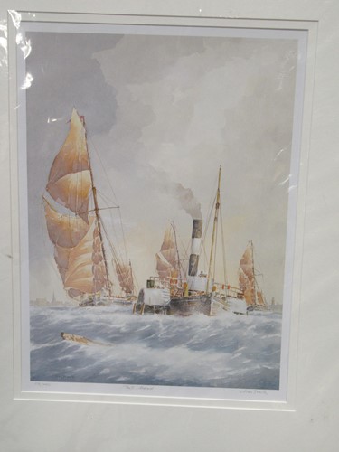 Lot 311 - A group of five 19th and 20th century prints,...