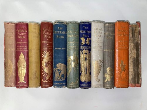 Lot 285 - LANG (Andrew) Collection of 11 Fairy Books,...