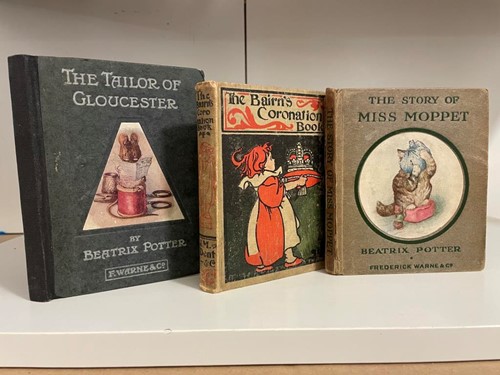 Lot 376 - POTTER (Beatrix) The Story of Miss Moppet,...