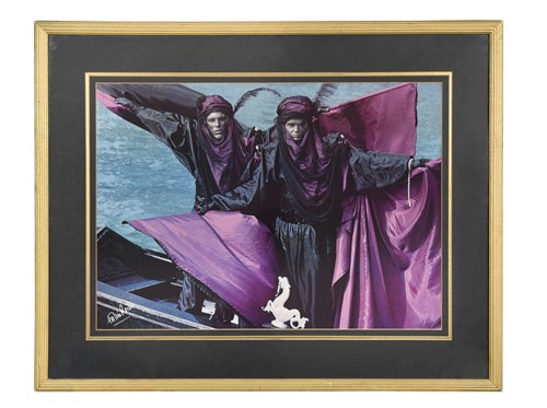 Lot 326 - Fulvio Roiter (Italian 1926-2016), Venice Carnival colour photograph