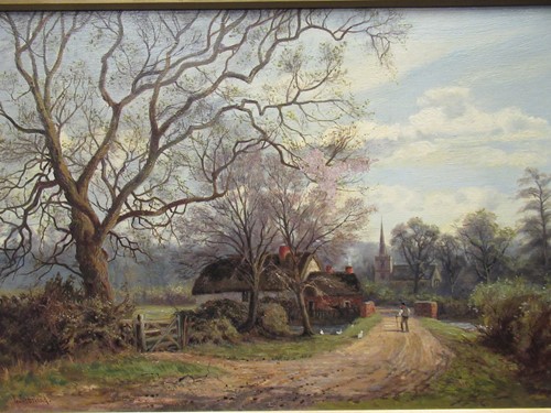 Lot 274 - Enoch Crosland (British 1860-1938) A country...