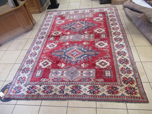 Lot 761 - A large Shirvan modern carpet 330 x 240cm