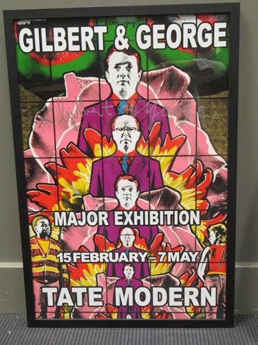 Lot 483 - Two Gilbert & George signed Tate Modern...