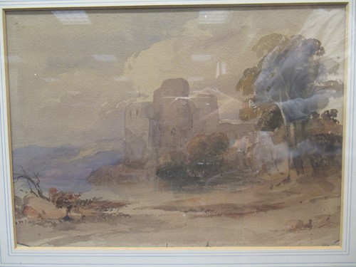 Lot 537 - Two Victorian watercolours, to include:...