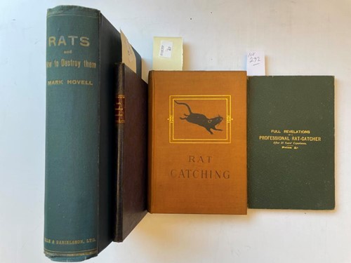 Lot 292 - Rat-catching. The Vermin Killer: being a...