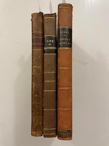 Lot 174 - [CHATTERTON (Thomas)] Poems Supposed to have...