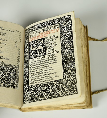Lot 294 - Kelmscott Press. MORRIS (William) Poems by the...