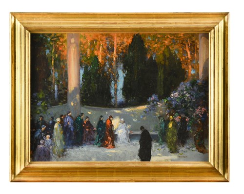 Lot 614 - Tom Edwin Mostyn, ROI, RWA, RCA (British, 1864-1930)