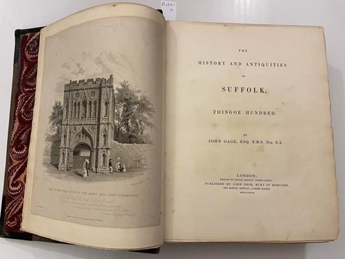 Lot 302 - GAGE (John) The History and Antiquities of...