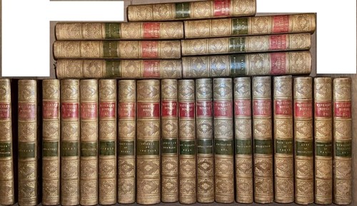 Lot 304 - Bindings. SCOTT (Sir W) Waverley Novels, 25...