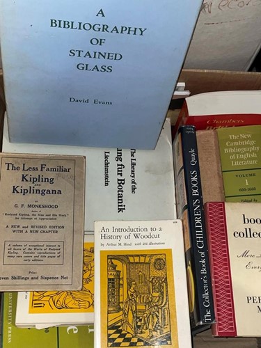 Lot 430 - Bibliography. An assortment in two boxes,...