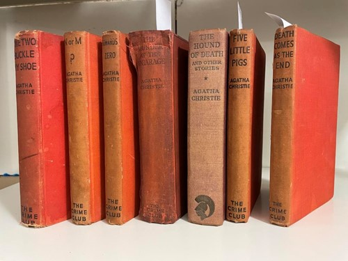 Lot 438 - CHRISTIE (Agatha) Seven novels, first editions...
