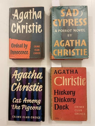 Lot 439 - CHRISTIE (Agatha) First editions in dust...
