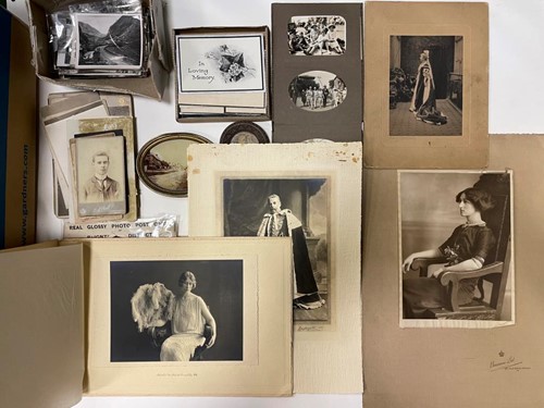 Lot 113 - Monkswell family interest. Group of early 20th...