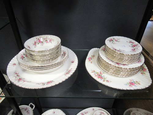 Lot 63 - A Royal Albert Lavender Rose china tea and...