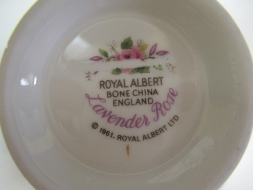 Lot 63 - A Royal Albert Lavender Rose china tea and...