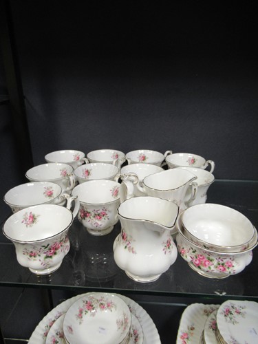 Lot 63 - A Royal Albert Lavender Rose china tea and...