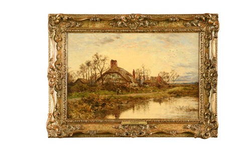 Lot 518 - Benjamin Williams Leader, RA (British, 1831-1923)