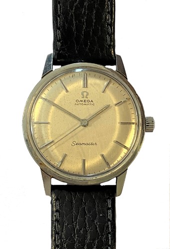 Lot 250 - Omega - A stainless steel 'Seamaster' wristwatch