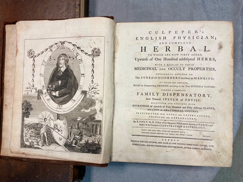 Lot 182 - CULPEPER (N) English Physician and Complete...