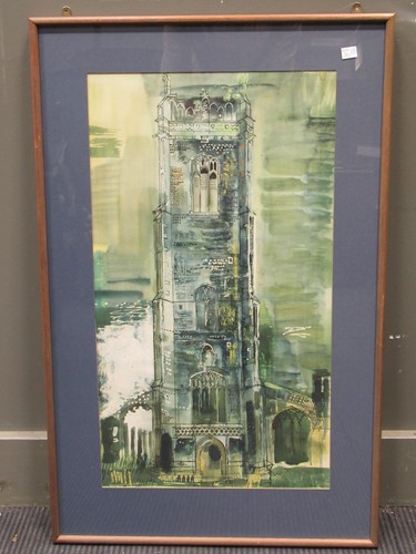 Lot 500 - After John Piper, Walberswick Church Tower,...