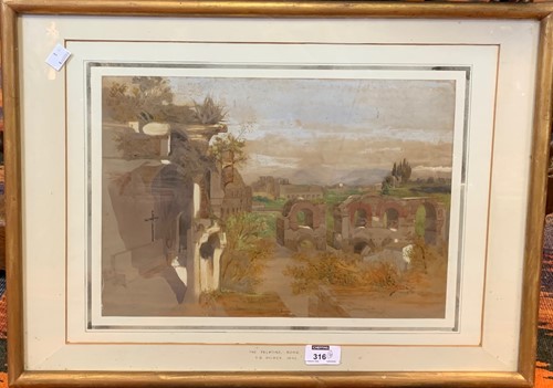 Lot 316 - Thomas Brabazon Aylmer (1806 - c.1856), Views...