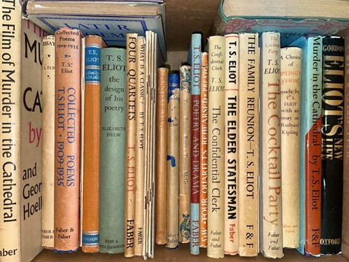 Lot 400 - ELIOT (T S) First editions in dust jackets:...