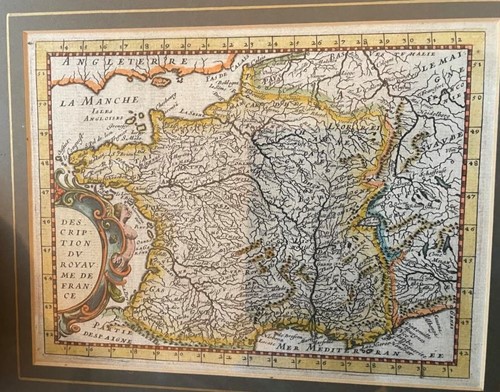 Lot 68 - Maps. 11 various maps in modern frames, most...