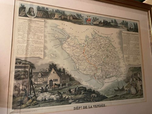 Lot 68 - Maps. 11 various maps in modern frames, most...