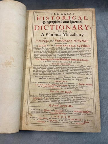 Lot 141 - The Great Historical Geographical and Poetical...