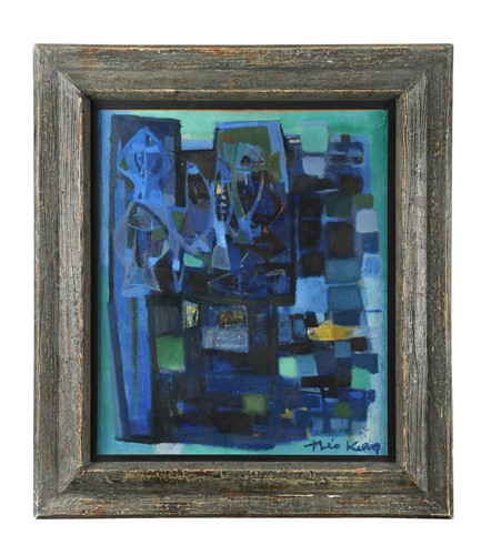 Lot 466 - § Théo Kerg  (Luxembourgian 1909-1993)