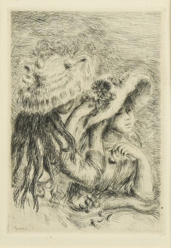 Lot 394 - Pierre-Auguste Renoir (French 1841-1919)