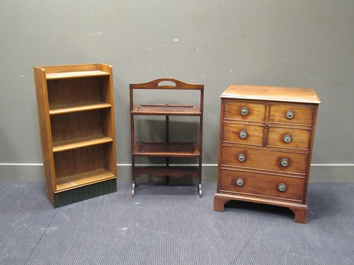 Lot 422 - A 19th century mahogany commode, 77 x 59 x 47...