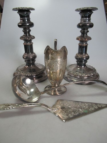 Lot 229 - A collection of silver plated items including...