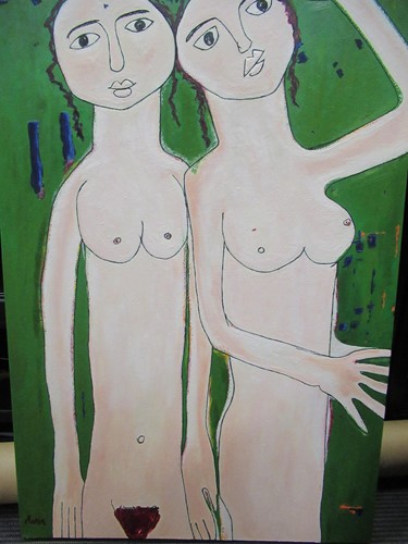 Lot 356 - Marinela Marin, Deux Femmes Nues, 2017, after...