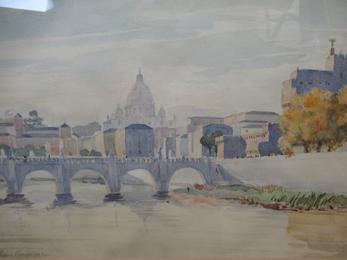 Lot 296 - Grahame Mervyn (British, 20th century) View of...