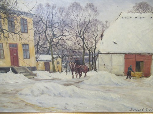 Lot 288 - Bertel C Nielsen (Scandinavian, b. 1896),...