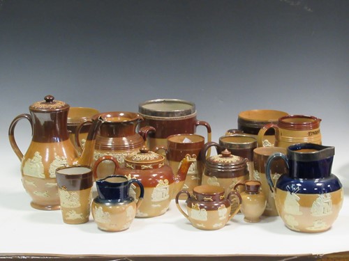 Lot 89 - A good collection of Doulton saltglazed...