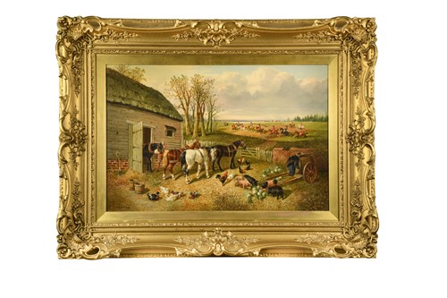 Lot 505 - Attributed to John Frederick Herring Jnr. (British, 1815-1907)