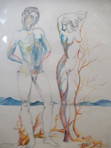 Lot 306 - Baron Avro Manhattan, male and female nude...