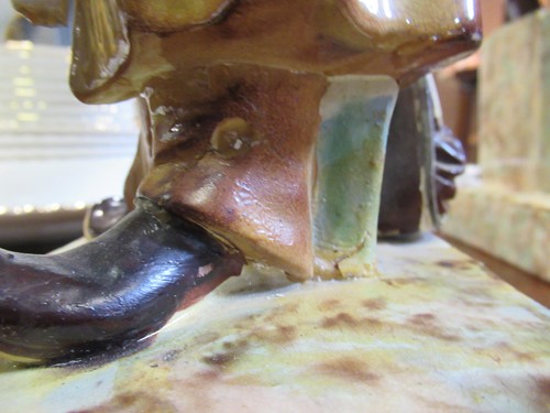 Lot 26 - A rare pair of Whitman and Roth pottery...