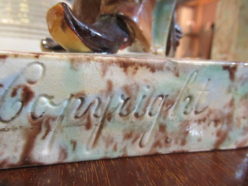 Lot 26 - A rare pair of Whitman and Roth pottery...