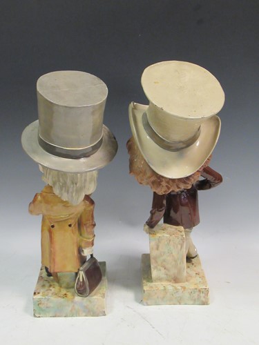 Lot 26 - A rare pair of Whitman and Roth pottery...
